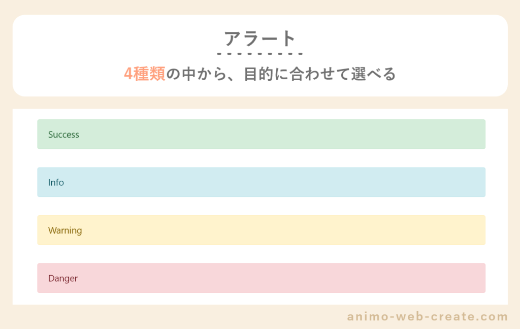 アラートの紹介画像